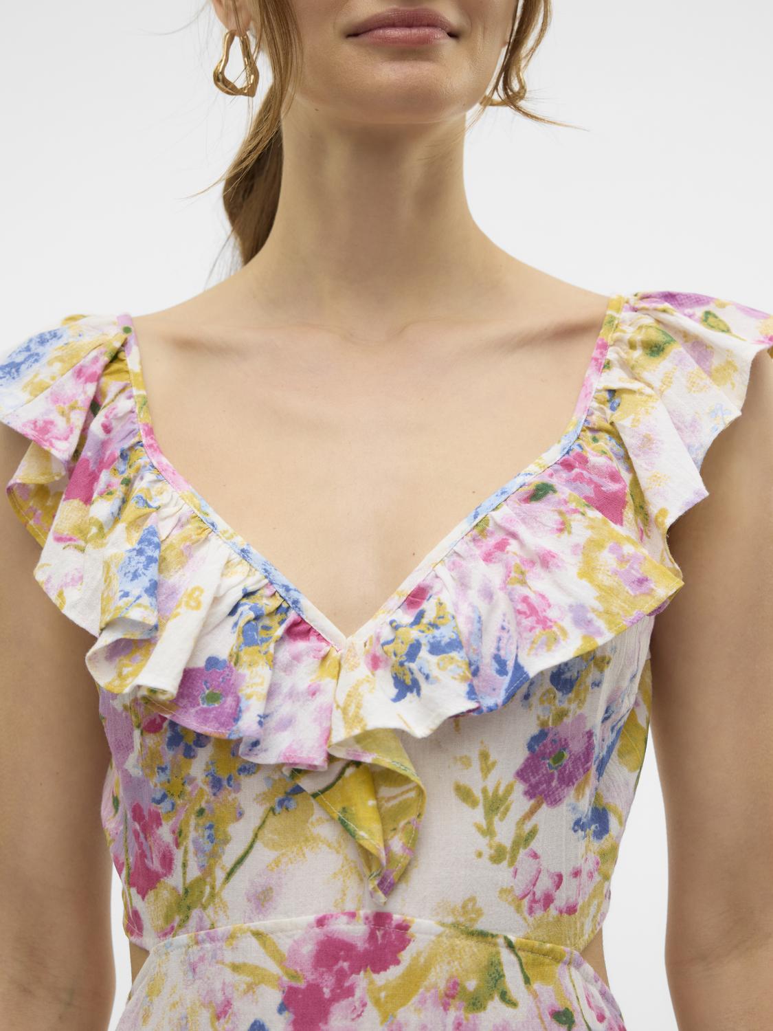 VMDICTHE Long Dress - Snow White - VERO MODA & VILA Bergvik